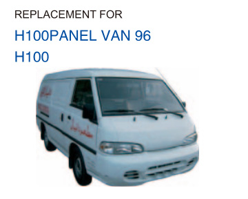 H100 PANEL VAN 96